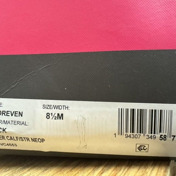 Vince Camuto Womens Dreven Over The Knee Boot Black Size 8.5 M - Picture 6 of 6